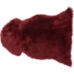 Reduzierte Burgundfarbene Romantische Beliani Kuhfellteppiche aus Leder Breite 0-50cm, Höhe 0-50cm, Tiefe 0-50cm 