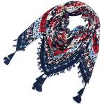 Schwarze Oversize Schlauchschals & Loop-Schals mit Fransen aus Wolle für Damen Größe XXL für den für den Herbst 