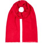Reduzierte Rote Unifarbene Eterna Wollschals aus Wolle für Damen 