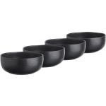 Schwarze Butlers Runde Schüssel Sets & Schalen Sets aus Keramik 4-teilig 