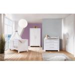Weiße SCHARDT Nordic Komplette Babyzimmer aus Melamin 3-teilig 