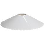 Weiße Runde Lampenschirme aus Kunststoff 