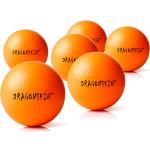 Schaumstoffball Dragonskin, ø 9 cm, 6er Set, Orange