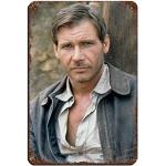 Schauspieler Harrison Ford 1 Blechschild Vintage M