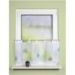 Grüne B-Ware Home Wohnideen Scheibengardinen & Küchengardinen transparent 