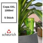 Grüne Scheurich Bewässerungskugeln aus Kunststoff 5-teilig 