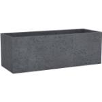 Scheurich Pflanzgefäß C-Cube Long Serie 240 schwarz granit 80 cm