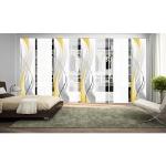 Gelbe Home Wohnideen Schiebegardinen & Schiebevorhänge aus Kunststoff blickdicht 8-teilig 