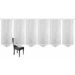 Reduzierte Weiße Home Wohnideen Schiebegardinen & Schiebevorhänge aus Textil transparent 