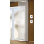 Weiße Moderne Home Wohnideen Schiebegardinen & Schiebevorhänge aus Voile transparent 