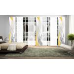 Gelbe Home Wohnideen Schiebegardinen & Schiebevorhänge aus Textil 7-teilig 