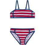 Rote Schiesser Aqua Bustier Bikinis für Kinder aus Polyamid für Mädchen Größe 140 
