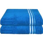 Reduzierte Royalblaue Schiesser Badehandtücher & Badetücher mit Skyline-Motiv aus Baumwolle 70x140 