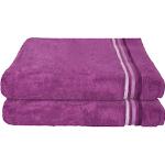 Reduzierte Violette Moderne Schiesser Badehandtücher & Badetücher mit Skyline-Motiv aus Baumwolle 70x140 
