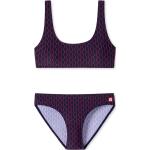 Aquablaue Schiesser Aqua Bustier Bikinis für Kinder für Mädchen Größe 128 