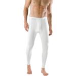 Weiße Schiesser Lange Unterhosen aus Baumwolle für Herren 
