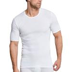Reduzierte Weiße Schiesser Feinripp-Unterhemden für Herren Größe M 