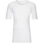 Weiße Kurzärmelige Schiesser Kurzarm-Unterhemden für Herren 