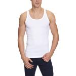 Reduzierte Weiße Schiesser Feinripp-Unterhemden für Herren Größe 5 XL Große Größen 