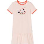 Pinke Kurzärmelige Schiesser Kindernachthemden & Kindernachtkleider aus Baumwolle für Mädchen Größe 128 