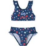Blumenmuster Schiesser Aqua Bustier Bikinis für Kinder mit Rüschen für Mädchen für den für den Sommer 