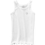 Schiesser Mädchen Hemd 0/0 Unterhemd, Weiß (100-weiss ), 116