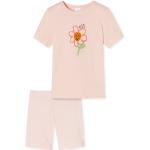 Rosa Motiv Schiesser Kurze Kinderschlafanzüge aus Baumwolle für Mädchen Größe 140 