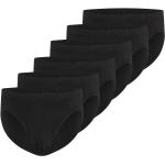 Schwarze Unifarbene Schiesser Micro-Slips & Minislips aus Jersey für Herren Größe 3 XL 