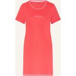 Rote Casual Kurzärmelige Schiesser Essentials Damennachthemden aus Jersey Größe L 
