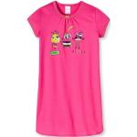 Rosa Kurzärmelige Schiesser Kindernachthemden & Kindernachtkleider aus Baumwolle trocknergeeignet für Mädchen Größe 92 