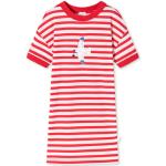 Reduzierte Rote Gestreifte Maritime Kurzärmelige Schiesser Kindernachthemden & Kindernachtkleider mit Vogel-Motiv maschinenwaschbar für Mädchen Größe 98 für den für den Sommer 