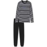 Schwarze Lange Kinderschlafanzüge aus Baumwolle für Jungen Größe 164 