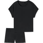 Reduzierte Schwarze Schiesser Damenschlafanzüge & Damenpyjamas aus Jersey Größe XS 