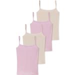 Rosa Spaghettiträger-Tops aus Baumwolle für Damen Größe XL 