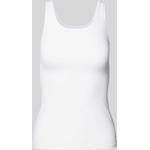 Weiße Schiesser Damenunterhemden aus Polyamid Größe M 