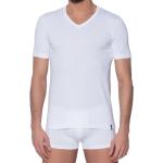 Reduzierte Weiße Schiesser V-Ausschnitt V-Shirts aus Baumwolle für Herren Größe XL 