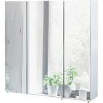 Weiße W. Schildmeyer Bio Nachhaltige Spiegelschränke aus Glas Breite 50-100cm, Höhe 50-100cm, Tiefe 0-50cm 