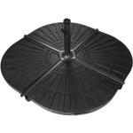 Schwarze Moderne Ondis24 Sonnenschirmständer & Sonnenschirmfüße aus Stahl 