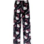 Hello Kitty Pyjamahosen lang aus Flanell für Damen Größe XL für den für den Winter 