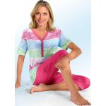 Pinke bader Pyjamas kurz aus Baumwolle für Damen Größe M 