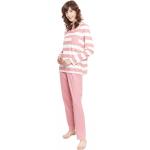 Rosa Rösch Pyjamas lang für Damen Größe L 