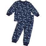 Blaue Lange Kinderschlafanzüge für Babys Größe 98 