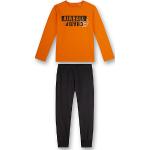 Schlafanzug orange Jungen Kinder