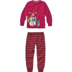 Rote Jako-O Kinderschlafanzüge & Kinderpyjamas mit Weihnachts-Motiv für Mädchen 