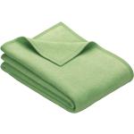 Grüne IBENA Nachhaltige Kuscheldecken & Wohndecken maschinenwaschbar 