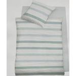 Mintgrüne Schlafgut Bettwäsche Sets & Bettwäsche Garnituren aus Mako-Satin maschinenwaschbar 135x200 