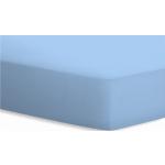 Reduzierte Blaue Schlafgut Spannbettlaken & Spannbetttücher aus Jersey 140x200 