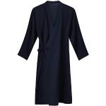 Marineblaue Kimono-Morgenmäntel für Herren Größe L 