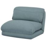 Hellblaue Relaxsessel aus Textil mit verstellbarer Rückenlehne Breite 50-100cm, Höhe 50-100cm, Tiefe 50-100cm 