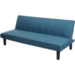 Reduzierte Blaue Moderne Relaxsofas aus Textil mit verstellbarer Rückenlehne Breite 50-100cm, Höhe 150-200cm 2 Personen 